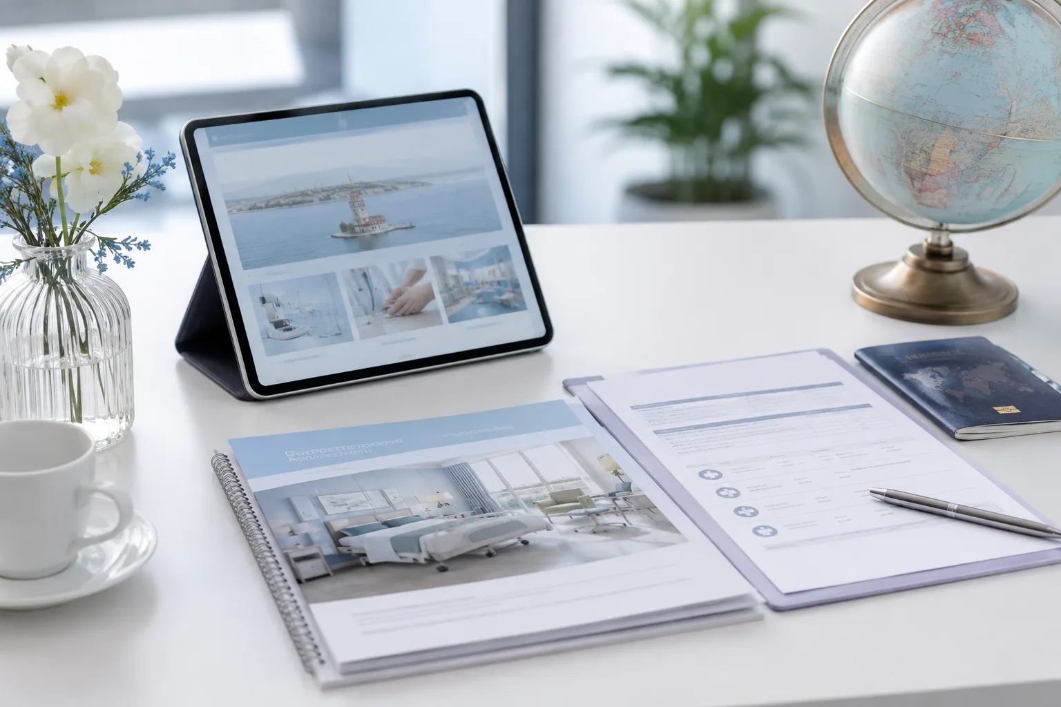 Treatment planning consultation with medical documents