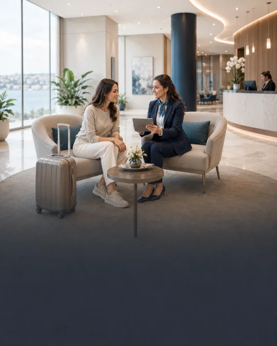 Patient travel and recovery planning in Turkey