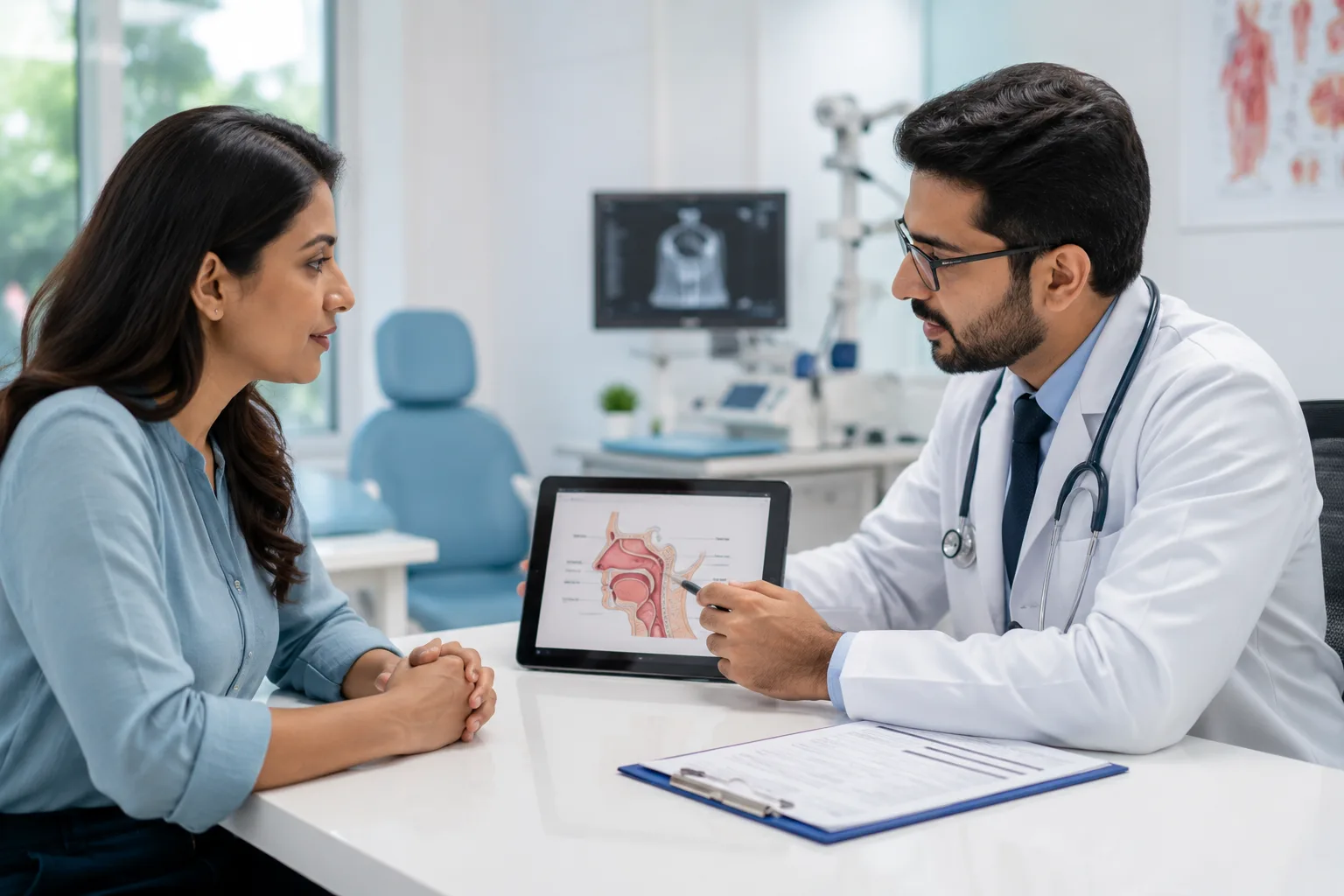 ENT treatment review and hospital planning